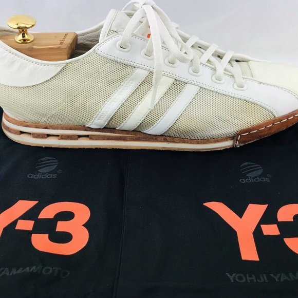 Adidas Y-3 Sneakers by Yohji Yamamoto Mens 10 - Picture 3 of 8